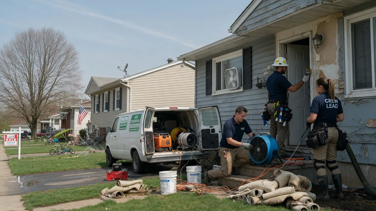 Flood Cleanup in Richeyville, PA near me
