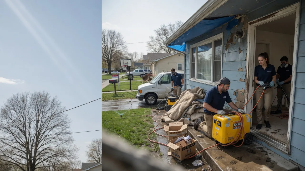 Basement Flood Cleanup in Richeyville, PA near me